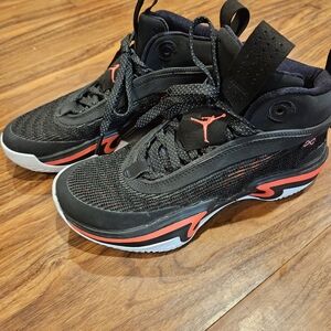 Air Jordan 36 Black Infrared YOUTH Size 5.5